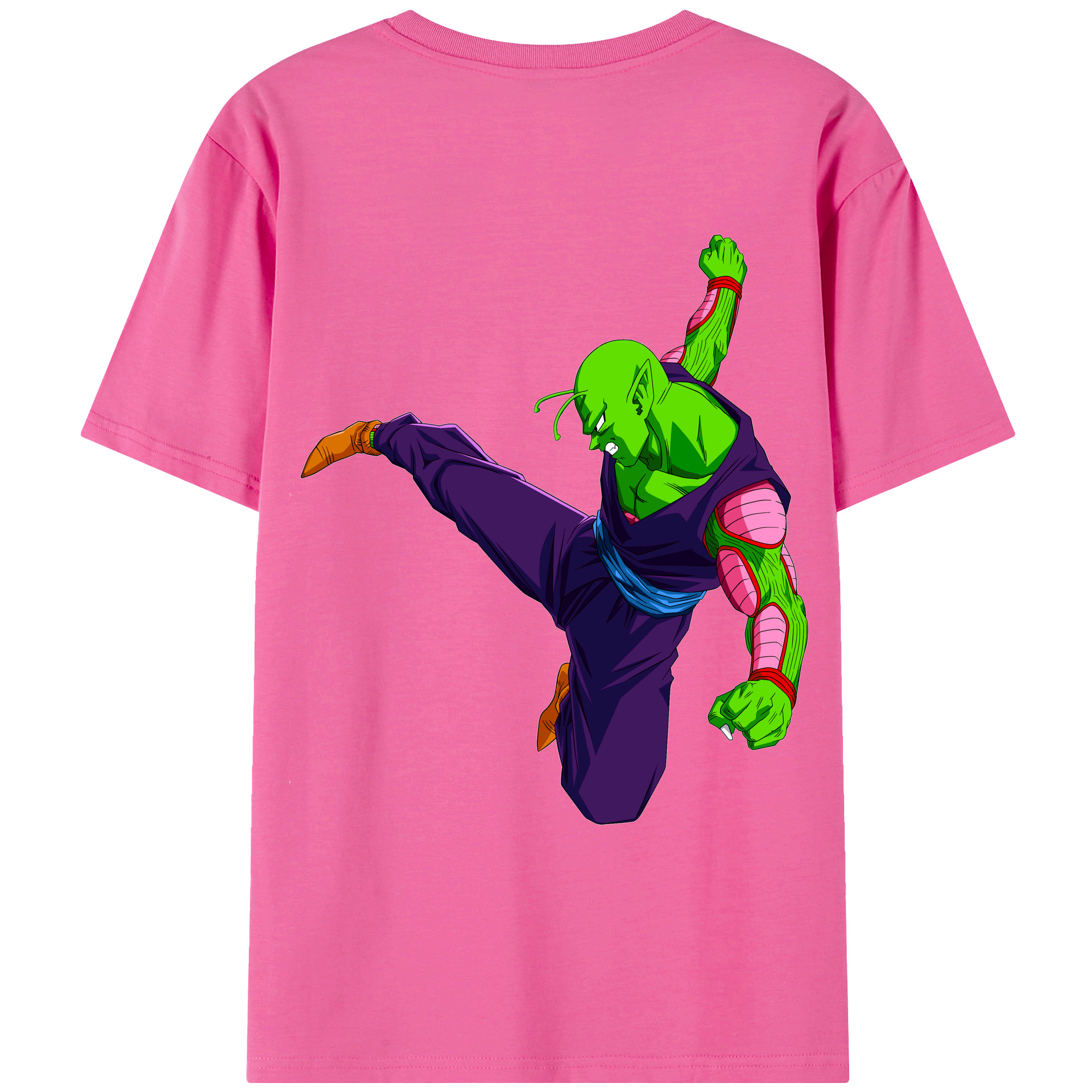 （画像用） ドラゴンボール ピッコロ DRAGON BALL Piccolo レディース半袖Tシャツ(バックプリント)